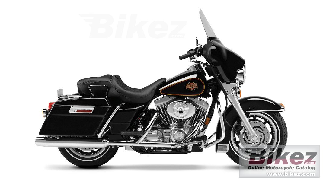 Big Davidson. Published with permission. flht electra glide standard picture and wallpaper from Bikez.com